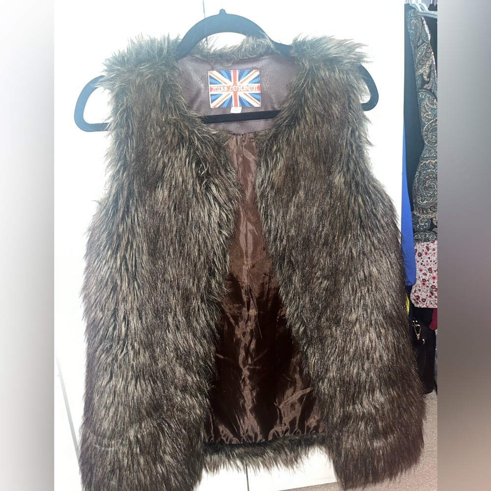Miss London Fur Vest